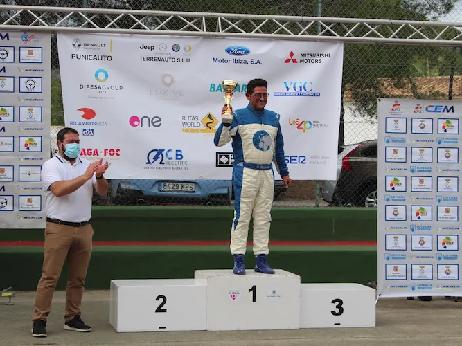 Francisco Jiménez se acerca al podio del Campeonato de España